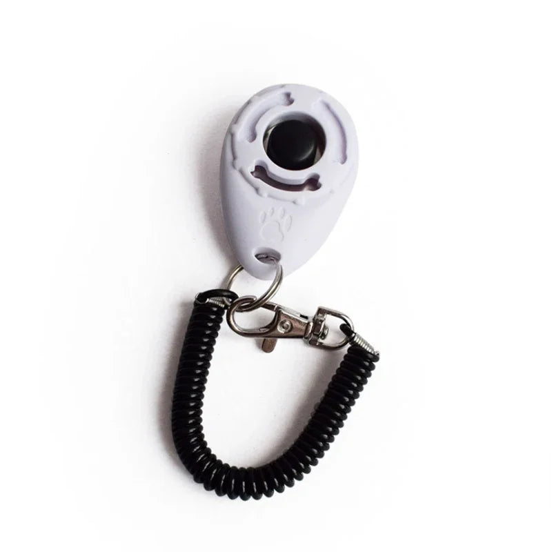 Dog Training Clicker, Plastic, Adjustable Wrist Strap, Training Aid