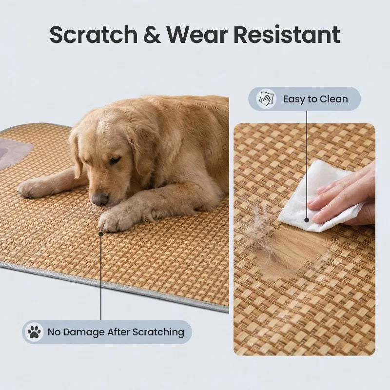 Pet Cooling Mat For Dogs And Cats, Breathable Non-Slip Bed